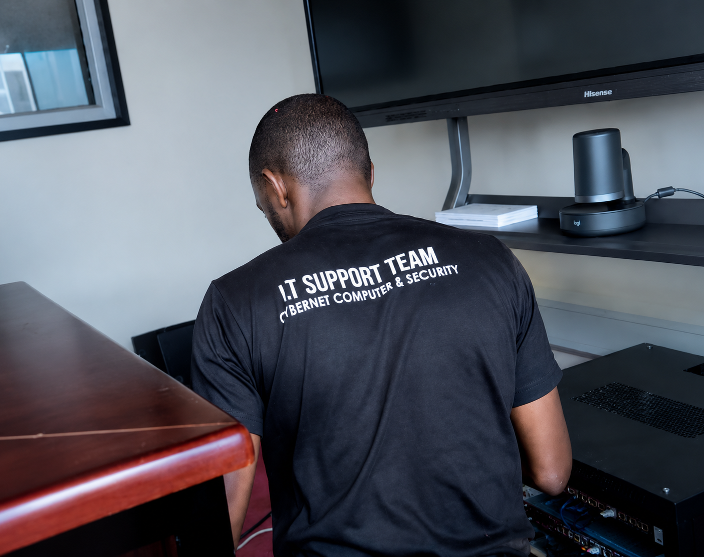 Cybernet Engineers on Site