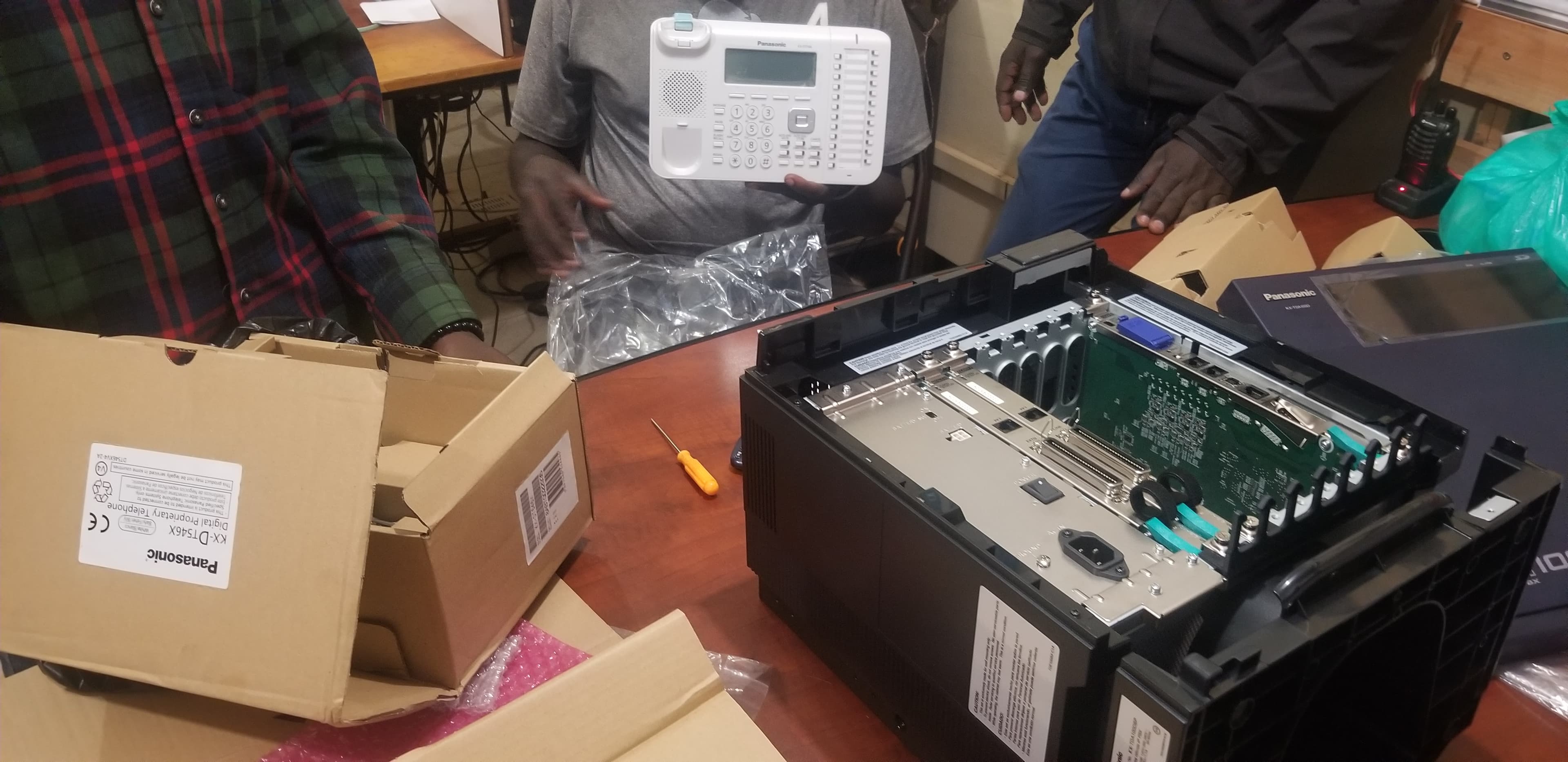 Gulu Regional Cancer Centre Intercom Installation