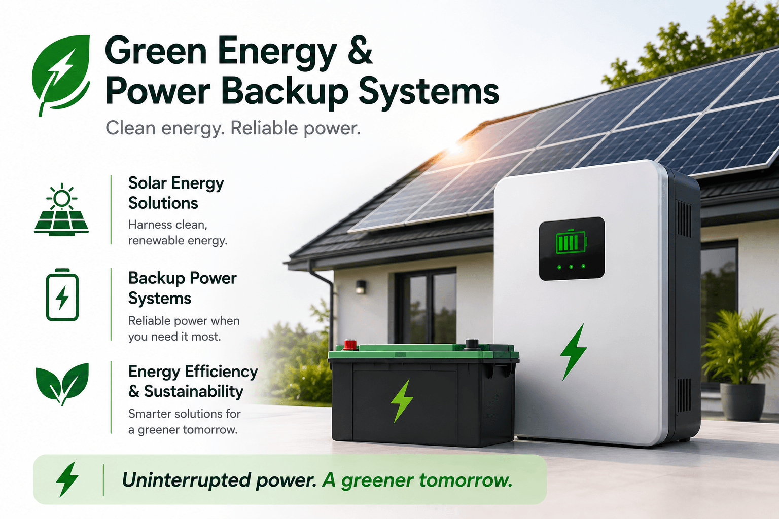 Green Energy & Solar Power